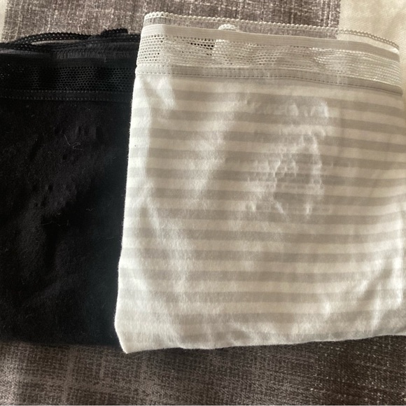 (2) NWOT joy spun cotton bikini panties 8-10 med - Picture 3 of 5